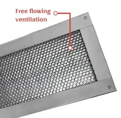 free flowing ventialtion