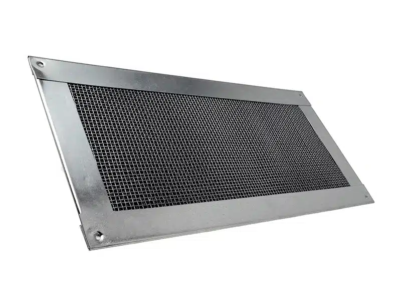 Foundation Vents providing critical ventilation leading to moisture evaporation in the crawlspace, cellar, or basement