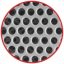 Perforated Exterior Perforated Steel Door